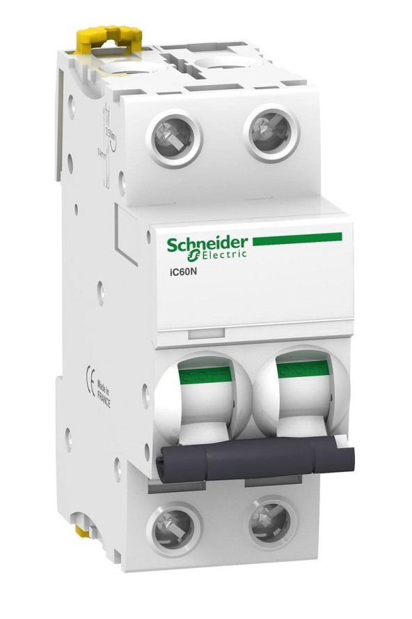 Schneider Electric A9F75240, iC60N - minyatür devre kesici - 2P - 40A - D eğrisi