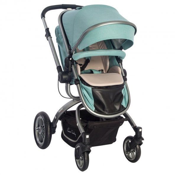 Pierre Cardin Twist +Plus Travel Sistem Bebek Arabası Yeşil - 2
