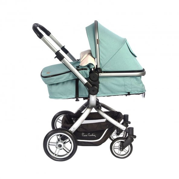 Pierre Cardin Twist +Plus Travel Sistem Bebek Arabası Yeşil - 7