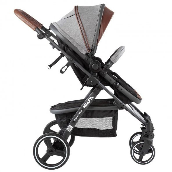 Kraft Pro Fit Plus Travel Sistem Bebek Arabası Grey - 6