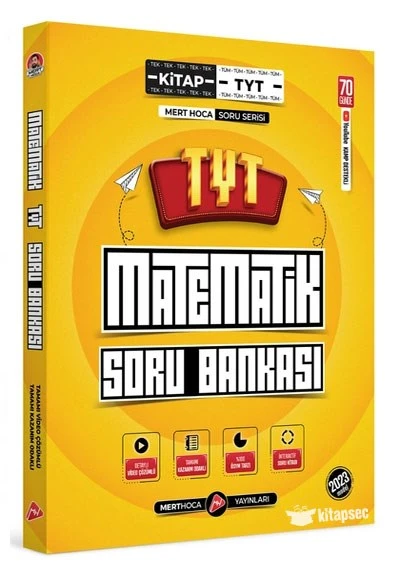 2023 TYT Matematik Soru Bankası Mert Hoca Yayınları