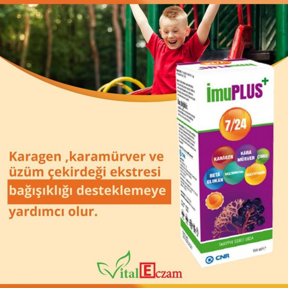 İMUPLUS 7/24 150 ML ŞURUP - 3
