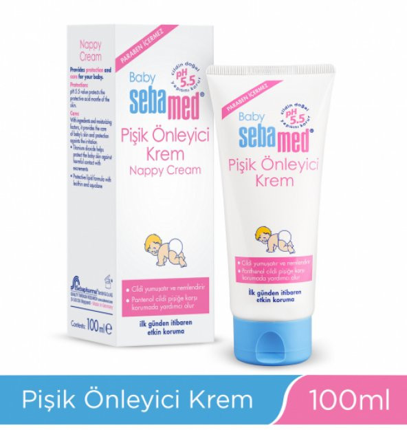 Sebamed Pişik Önleyici Krem 100 ml 2 Adet