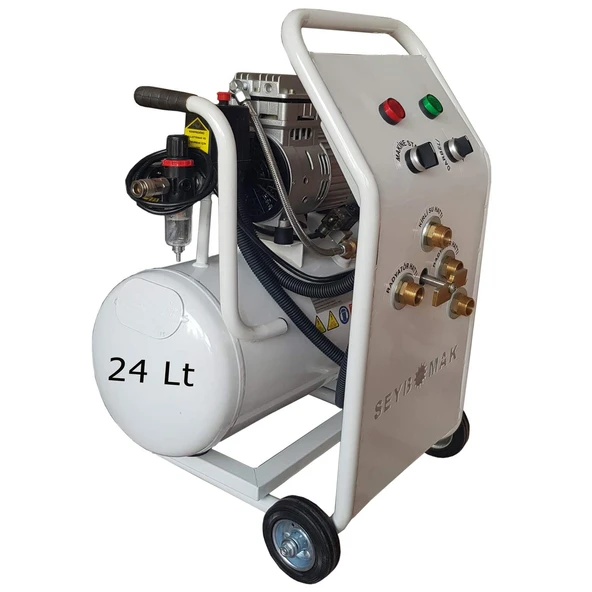 Seybomak Havalı Petek Temizleme Ve Kanal Açma Makinesi 24 Litre 1 Hp - 3