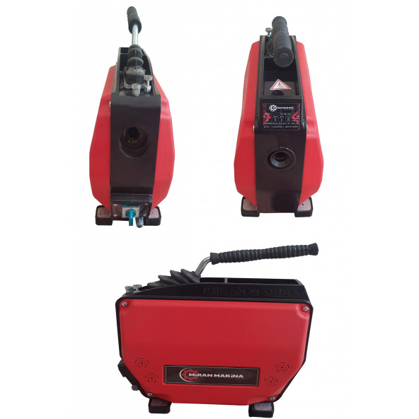 Seybomak Kanal Gider Açma makinesi 16 mm mini set - 3