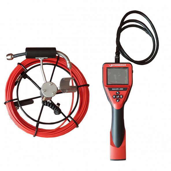 Rothenberger Kanal Görüntüleme Kamerası Roscope İ2000 Modül 25/22 + Modül Tec