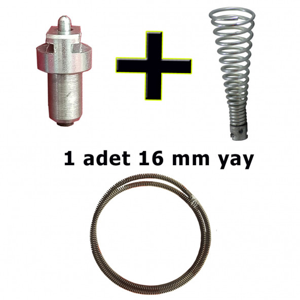 Seybomak Kanal Açma Seti (16 Mm Yay, Matkap Ucu, 1 Adet Başlık) - 2
