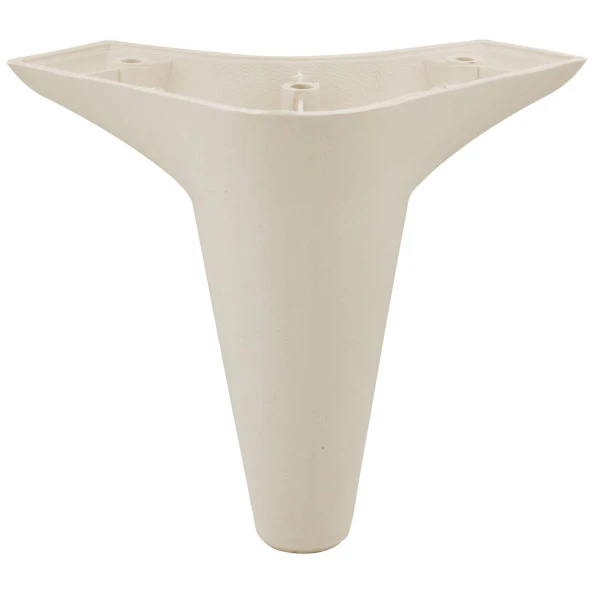 Aspen Lüks Mobilya Kanepe Sehpa Puf Koltuk Ayağı 12 cm Krem Baza Ayak - 6