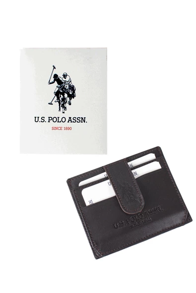 Plcuz 7608 U.S.Polo Assn.Hakiki Deri Kartlık - 7