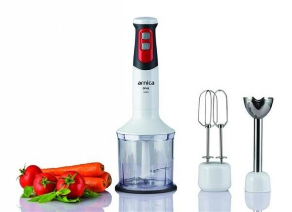 Arnica Gh21590 Diva 3 Lü El Blender Seti Beyaz - 2