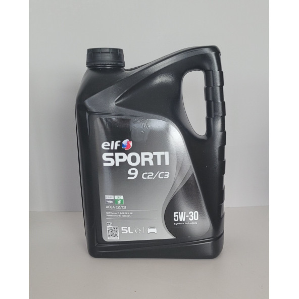 ELF SPORTI 9 C2/C3 5W-30 DPFLİ ORJINAL MOTOR YAĞI - 10/2024 ÜRETİM - 3
