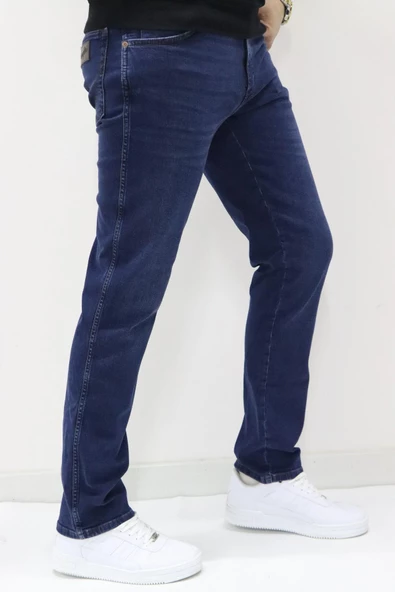 Wrangler W12SCV39X Texas Slim Erkek Lacivert Kot Pantolon - 2