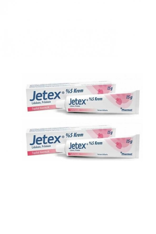 Pharmet Jetex Krem 5 15 g 2 Adet