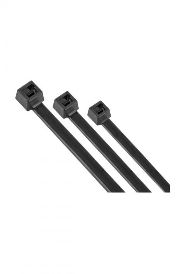 Cırt Kelepçe 3,6x200mm Siyah 100lü 4607