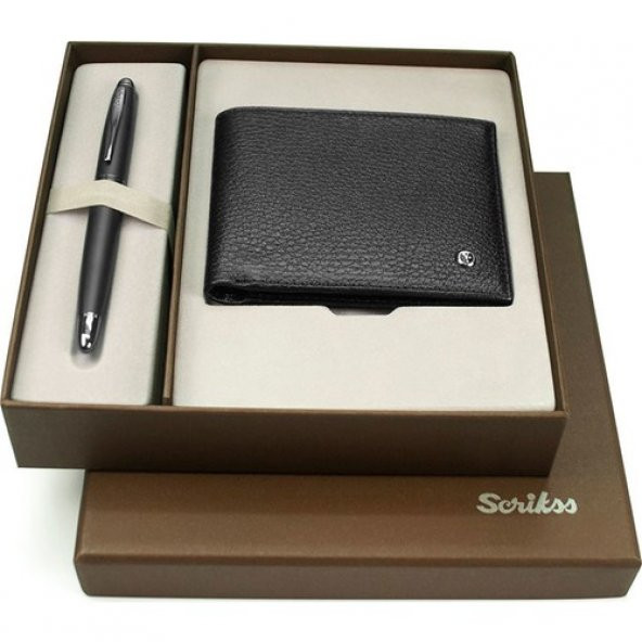 Scrikss 88 Roller Kalem ve Klasik Cüzdan DR236