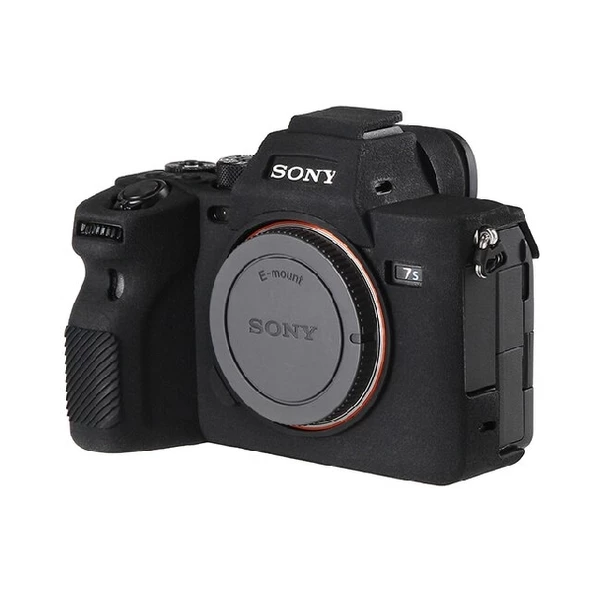 DP Sony A7SIII Silikon Kılıf (SİYAH)