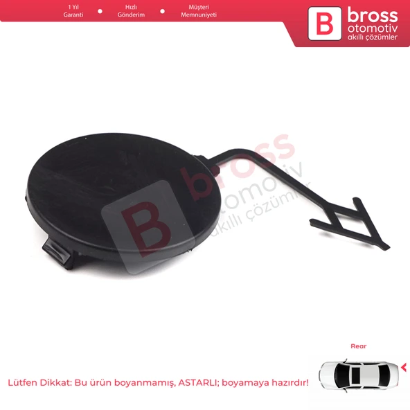 Audi A6 Avant S6 Quattro 2012-2015 A6L 2012-2015 için Arka Tampon Çeki Demir Kapağı 4G5807441