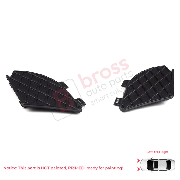 Mercedes E W210 E320 E430 E55 AMG 1999-2003 için Ön Tampon Alt Izgara Kapağı Sağ Sol A2108850253 153 - 3