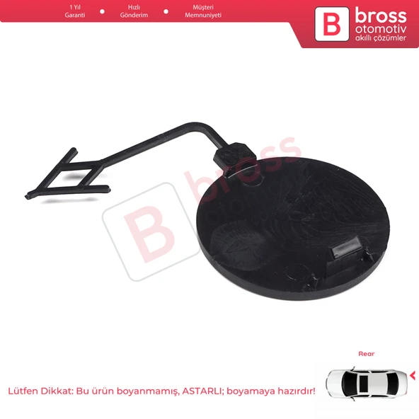 Audi A6 Avant S6 Quattro 2012-2015 A6L 2012-2015 için Arka Tampon Çeki Demir Kapağı 4G5807441 - 3