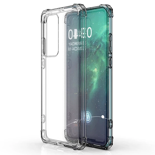 Huawei P40 Pro+Plus Anti-Drop Darbe Emici Silikon kılıf Shockproof kılıf