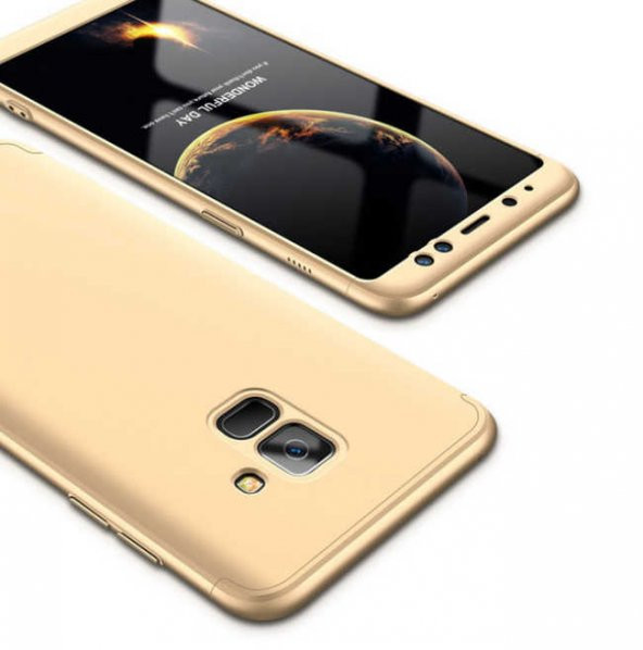 Galaxy A8 2018 Kılıf Zore Ays Kapak - 3