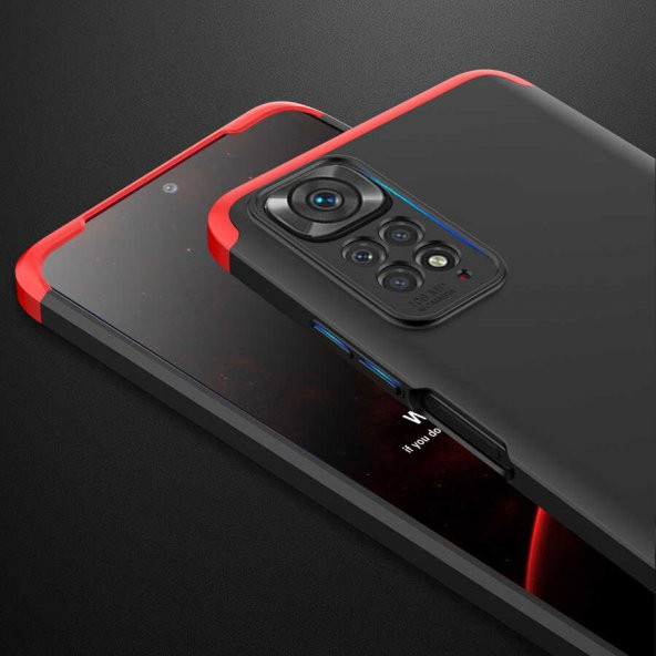 Xiaomi Redmi Note 11 Global Kılıf Zore Ays Kapak - 6
