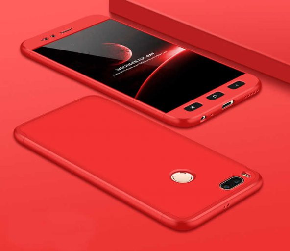 Xiaomi Mi A1 Kılıf Zore Ays Kapak - 4