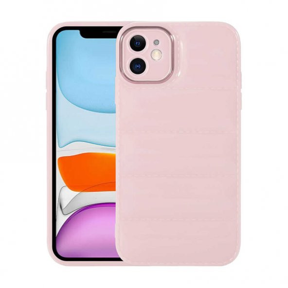 Apple iPhone 11 Kılıf Kamera Korumalı Parlak Airbagli Zore Galya Kapak - 6