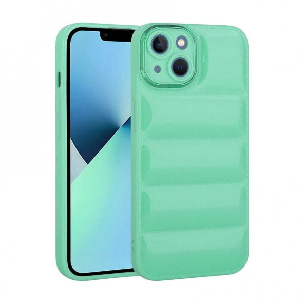 Apple iPhone 14 Kılıf Kamera Korumalı Parlak Airbagli Zore Galya Kapak - 3