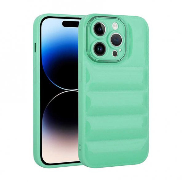 Apple iPhone 14 Pro Max Kılıf Kamera Korumalı Parlak Airbagli Zore Galya Kapak - 8