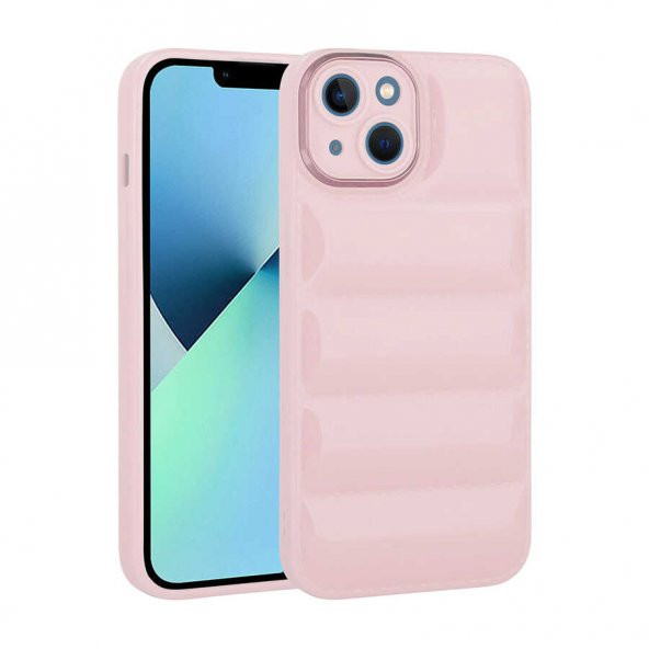 Apple iPhone 14 Kılıf Kamera Korumalı Parlak Airbagli Zore Galya Kapak - 8