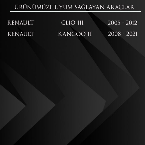 Renault Clio III, Kangoo II için Airbag Zembereği - 2