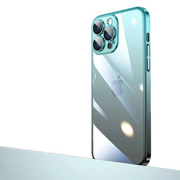 Apple iPhone 12 Pro Kılıf Senkron Parlak Renk Geçiş Yüzeyli Kılıf - 3