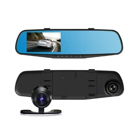 Full HD Araç İçi Yol Kayıt Park Kamerası Dikiz Ayna Piranha 1325 - 2