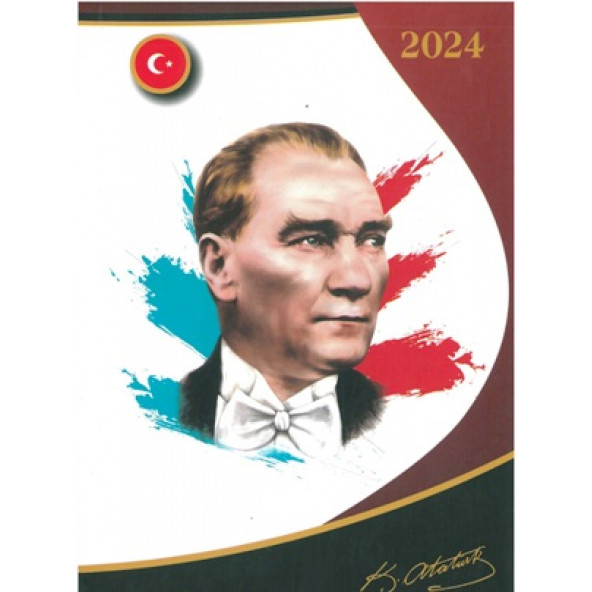 Özkan  2024 Atatürk  ajandası 17x24