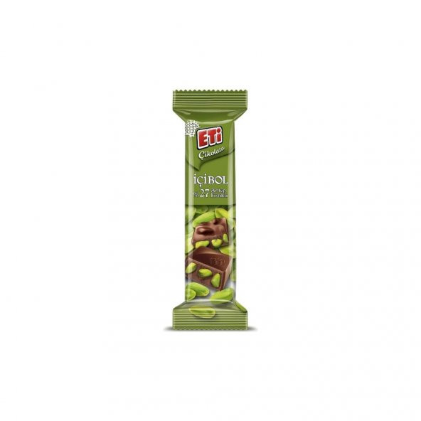 Eti Çikolata 27 İçibol Antep Fıstıklı 30 g x 12 Adet - 3