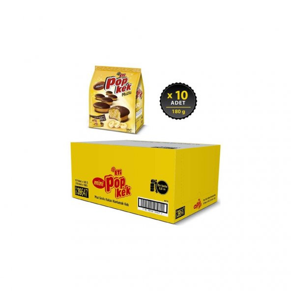 Eti Popkek Mini Muzlu 180 g x 10 Adet - 2
