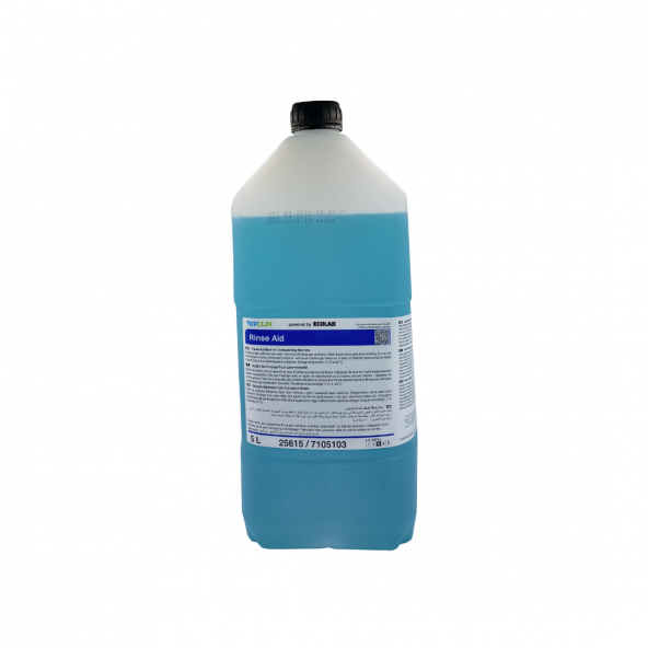 ECOLAB TOPCLIN RINSE AID - 5 L (KONSATRE BULAŞIK PARLATICISI) - 3