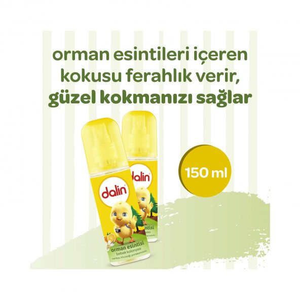 Dalin Orman Esintisi Bebek Kolonyası 150x2 300 ML - Resim 3