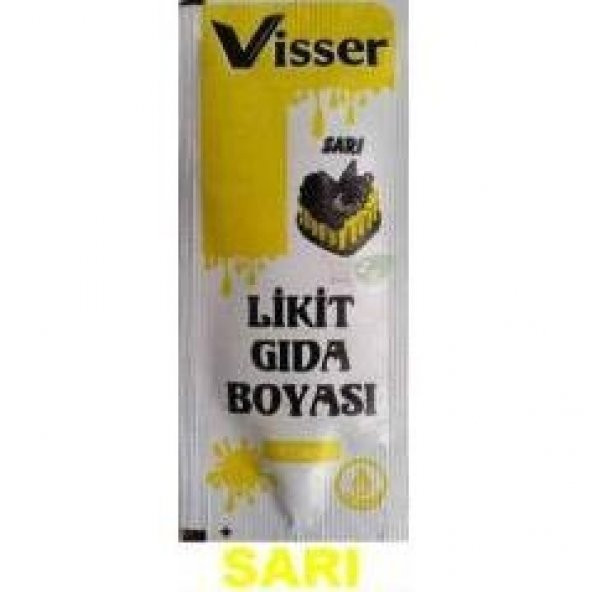 Visser Likit Gıda Boyası (12 ml) Sarı