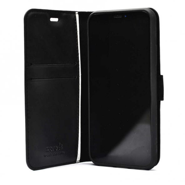 Oppo A72 Kılıf Zore Kar Deluxe Kapaklı Kılıf - 5
