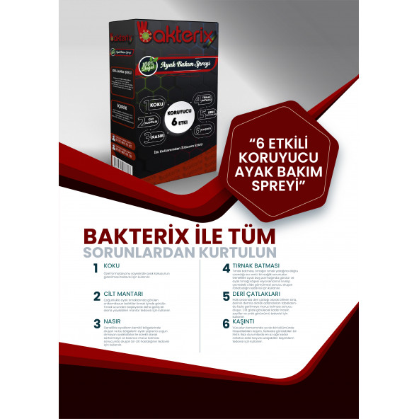 Bakterix Ayak Sprey - 3