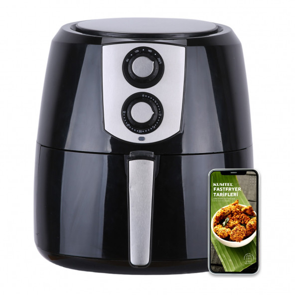 Kumtel Fastfryer XXL 8,5 LT ( Yağsız Fritöz Airfryer ) Haf-03 - 1