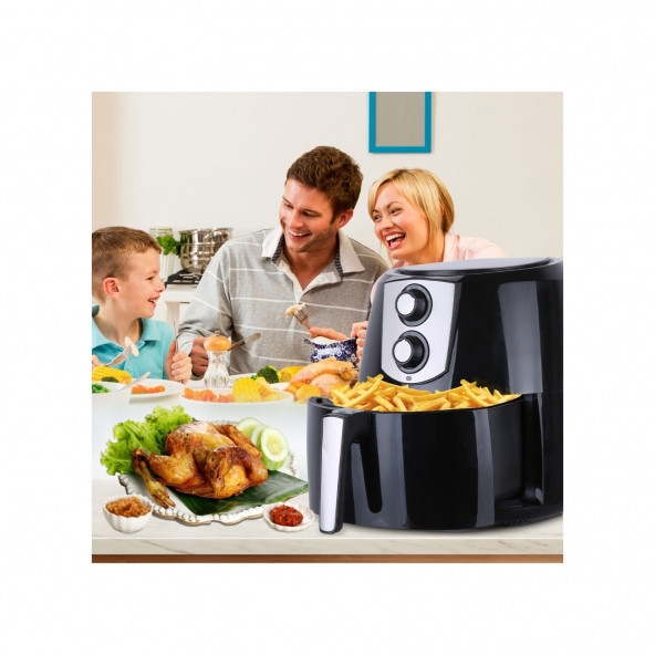 Kumtel Fastfryer XXL 8,5 LT ( Yağsız Fritöz Airfryer ) Haf-03 - 2