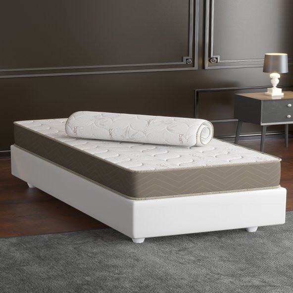 Mobpazar Full Ortopedik Bamboo Yatak Pedi 90x190 cm,Yatak Şiltesi,Topper - 2