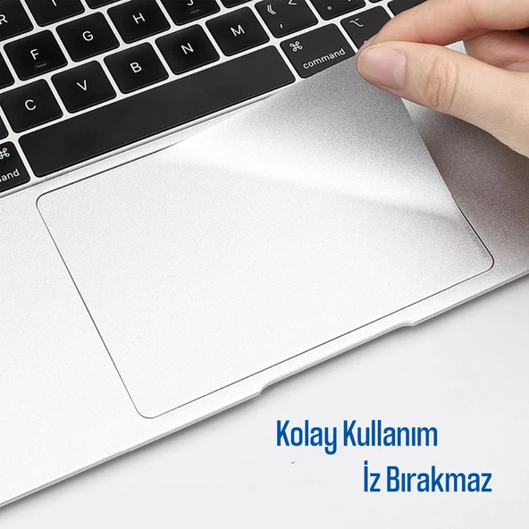 MacBook Pro 15 inç A1707 A1990 Touch Bar Touch ID Touchpad Trackpad Koruyucu Film Mat - Resim 5