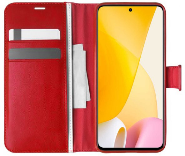Xiaomi Mi 12 Lite Kılıf Kar Deluxe Kapaklı Standlı Kartlıklı Korumalı - 2