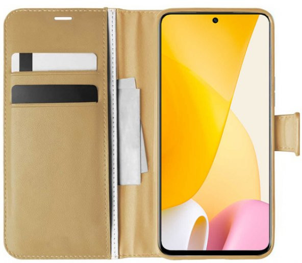 Xiaomi Mi 12 Lite Kılıf Kar Deluxe Kapaklı Standlı Kartlıklı Korumalı - 3