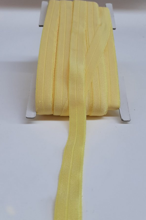 Sarı Lastikli Saç Bandı 1,5cm
