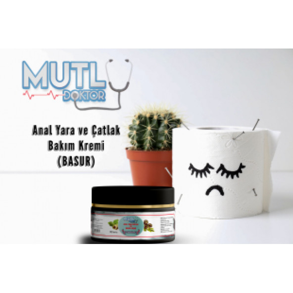 Mutlu Doktor Anal Yara ve Çatlak Kremi (Hemoroid Basur Kremi) 100ml - 2